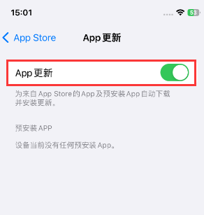 红原苹果15维修中心如何让iPhone15APP自动更新